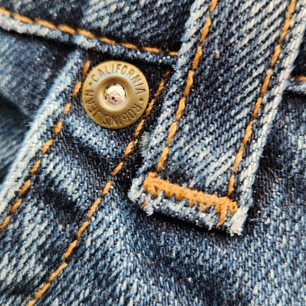 Robins Jean Straight Fit Dark Blue Denim - Picture 14 of 16